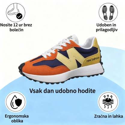 ⏰Luksuzni ženski ortopedski čevlji z ergonomskim dizajnom✅Mehki, udobni in izjemno podporni🦶 - Učinkovito lajšajo bolečine v stopalih