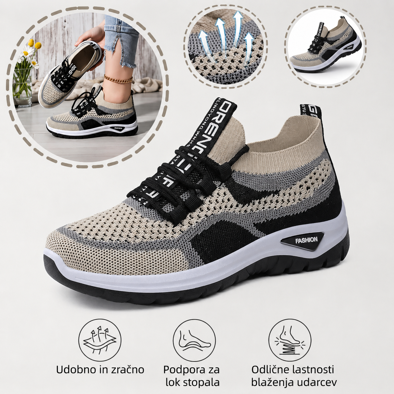 🔥 70 % POPUSTA še danes – Ne zamudite! ⏰ Ergonomsko oblikovani ortopedski čevlji – s podporo za stopalni lok 👞 Brez napora lajšajte bolečine v stopalih