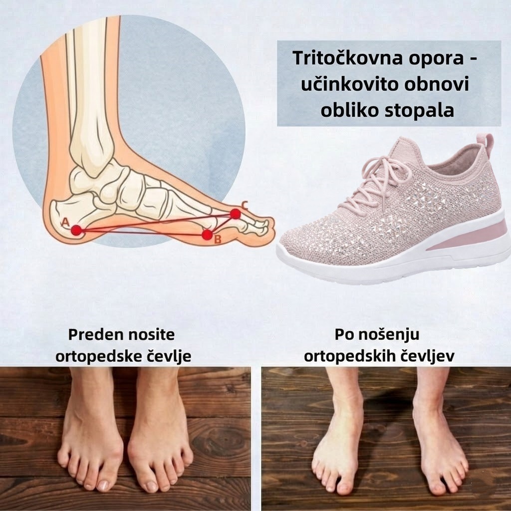 🔥 50 % POPUSTA še danes – Ne zamudite! ⏰ Ergonomsko oblikovani ortopedski čevlji – s podporo za stopalni lok 👞 Brez napora lajšajte bolečine v stopalih