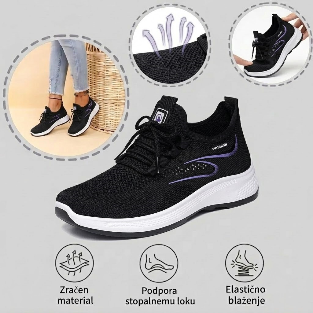 ⏰ Zadnji dan – 50 % popust! Ne zamudite! Ergonomsko oblikovani ortopedski čevlji z blaženjem udarcev. ✅ Zdravi ortopedski čevlji, zasnovani posebej za evropske ženske.