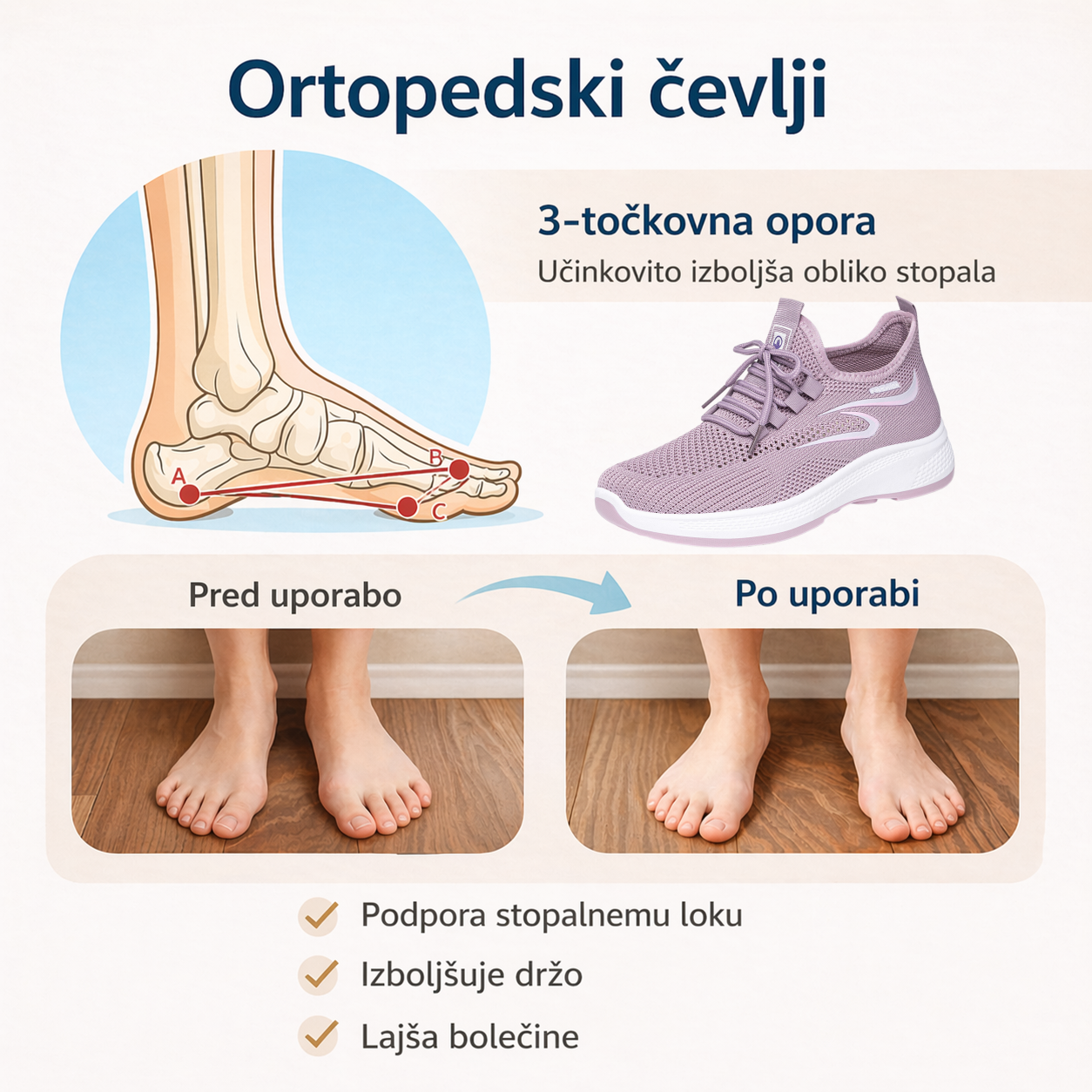 ženski čevlji