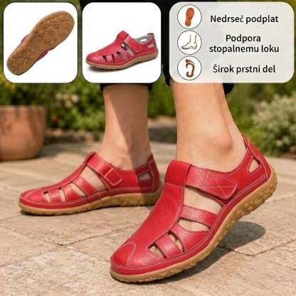 ⏰ Zadnji dan – 50 % popust! Ne zamudite!Ergonomsko oblikovani ortopedski sandali z blaženjem udarcev ✅ Zdravi ortopedski sandali, zasnovani posebej za evropske ženske