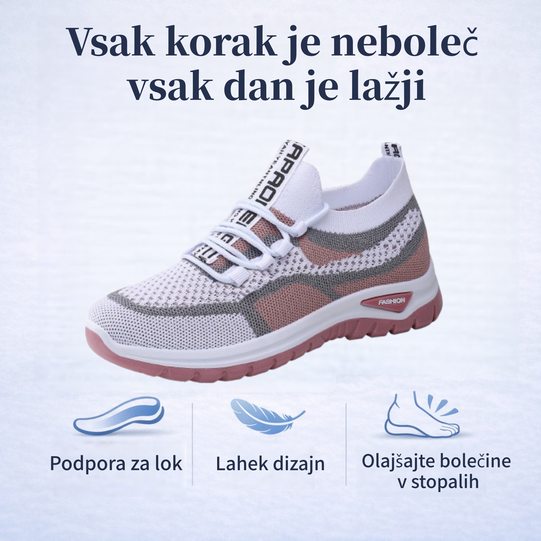 🔥70 % popusta danes - Ne zamudite! ⏰ Ergonomsko oblikovani ortopedski čevlji - zasnova za podporo stopalnega loka 👞 Preprosto lajšanje bolečin v stopalih