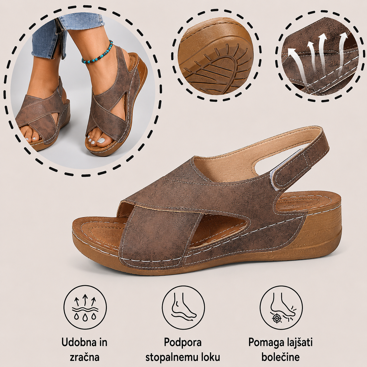 [🎁Danes za polovično ceno - ne zamudite] Ergonomsko oblikovani ortope