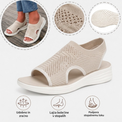⏰ Samo danes -50%!  👡 Udobni sandali z oporo za stopalni lok 🦶 Ergonomska zasnova za celodnevno udobje pri hoji ✅