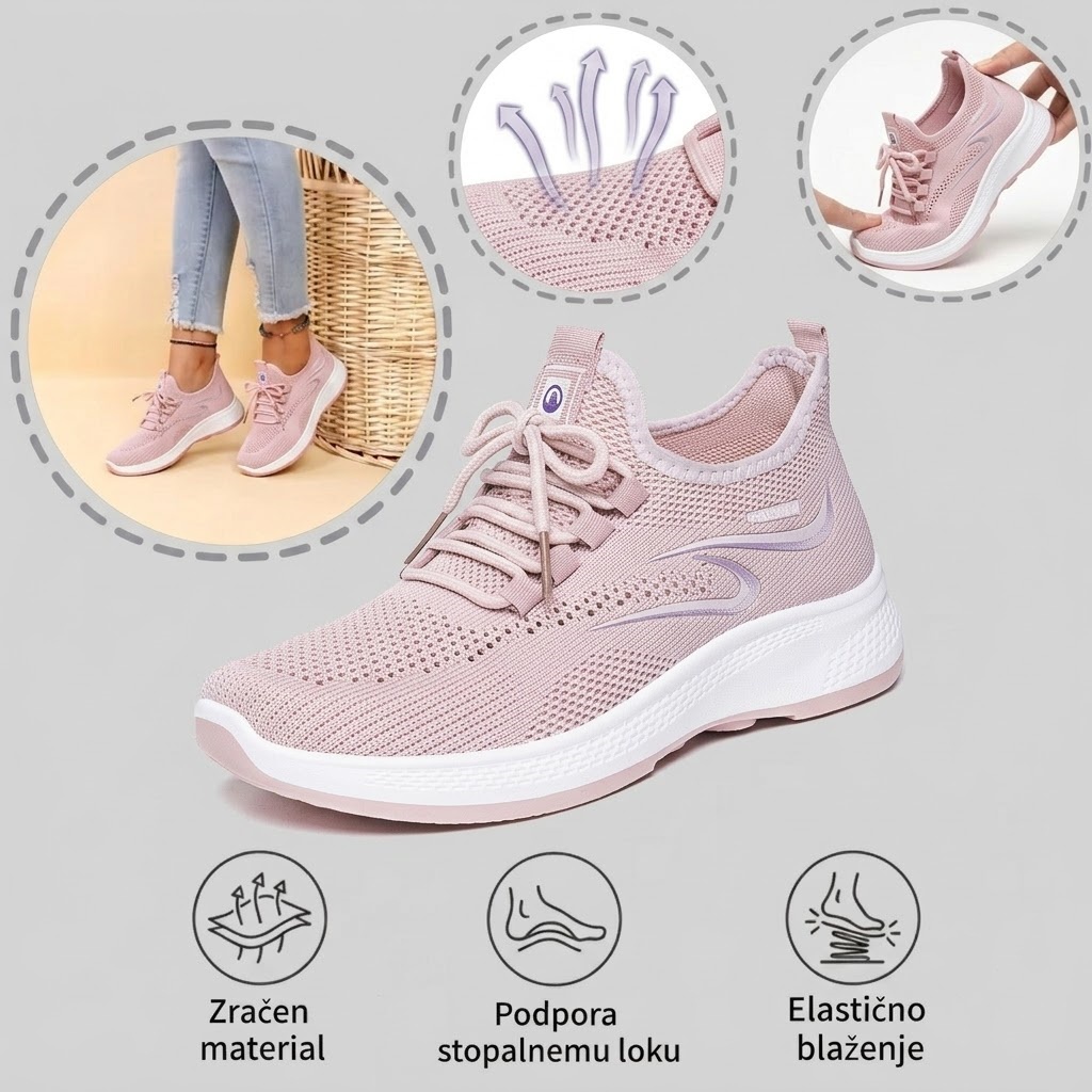 ⏰ Zadnji dan – 50 % popust! Ne zamudite! Ergonomsko oblikovani ortopedski čevlji z blaženjem udarcev. ✅ Zdravi ortopedski čevlji, zasnovani posebej za evropske ženske.