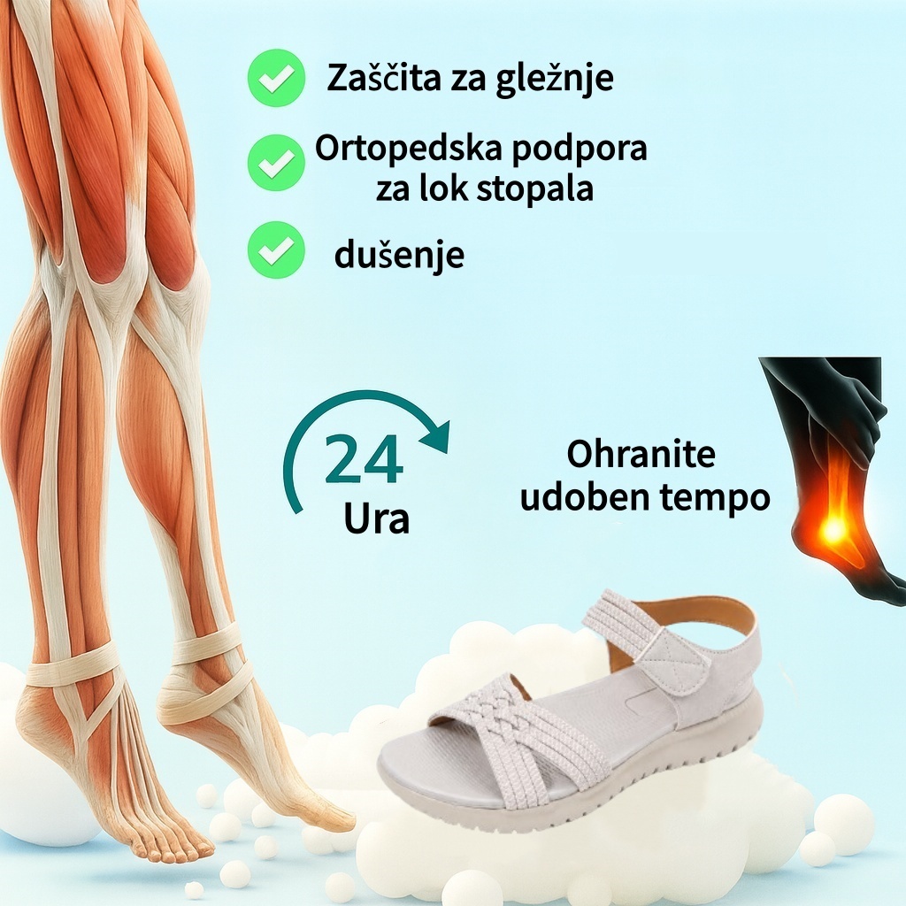 ⏰ Zadnji dan – 50 % popust! Ne zamudite! Ergonomsko oblikovani ortopedski čevlji z blaženjem udarcev. ✅ Zdravi ortopedski čevlji, zasnovani posebej za evropske ženske.