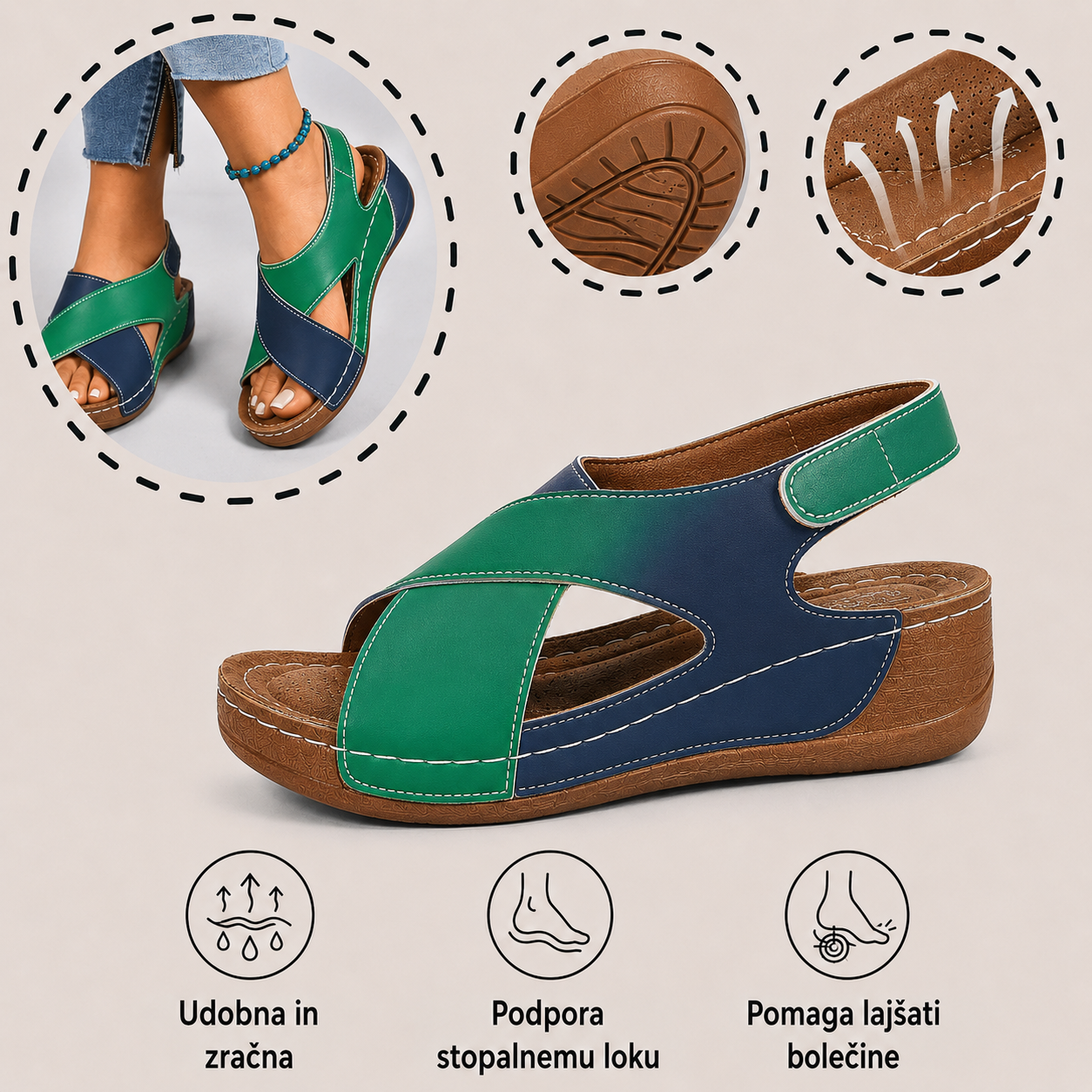 [🎁Danes za polovično ceno - ne zamudite] Ergonomsko oblikovani ortope