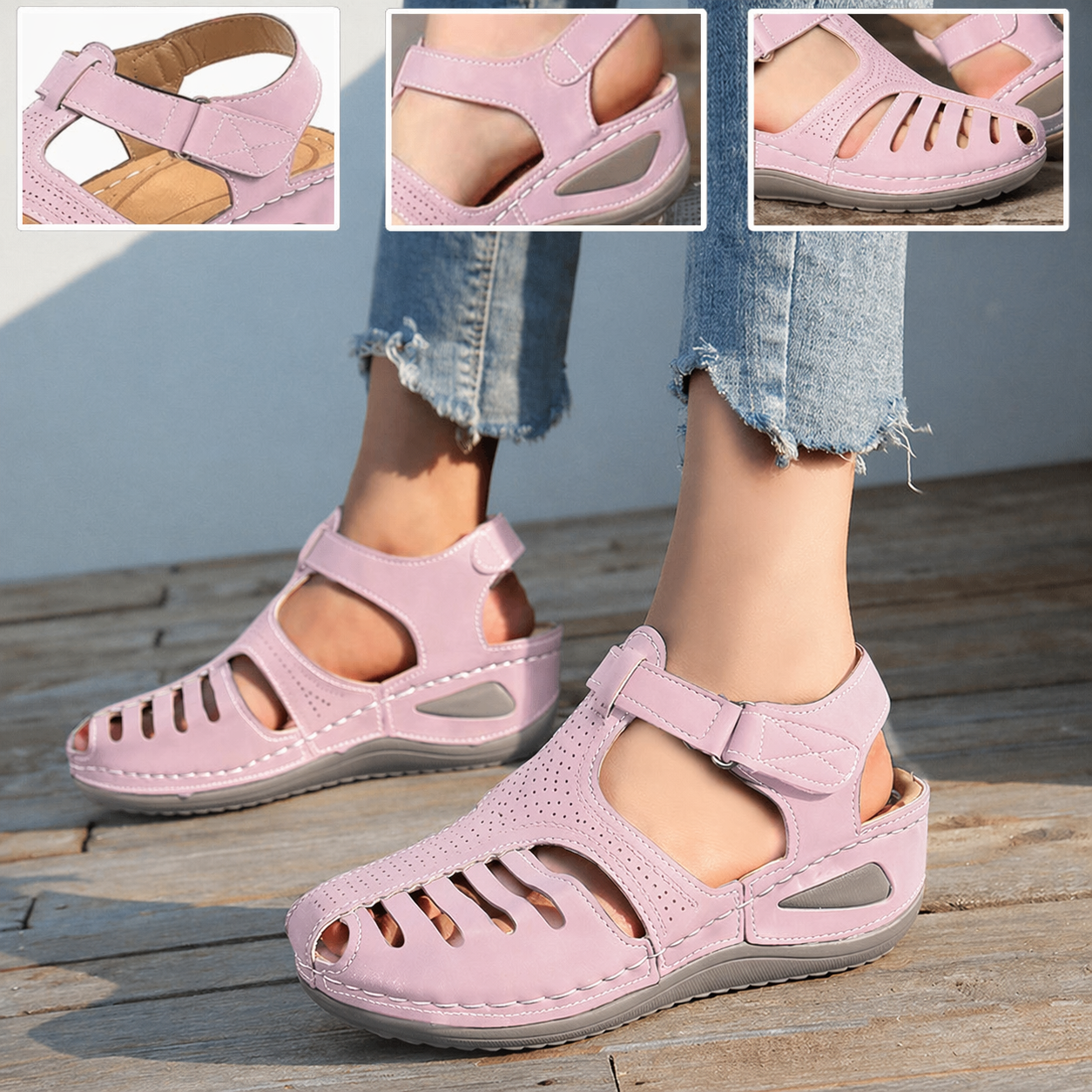 🔥Časno omejen 50 % popust! Poletni ortopedski sandali, ergonomsko oblikovani za udobje in lajšanje bolečin✅