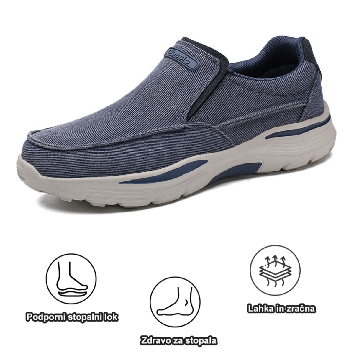 【🔥Danes 50 % popust - ne zamudite】 Ergonomsko oblikovani ortopedski čevlji - z lahkoto se znebite bolečin v stopalih👞