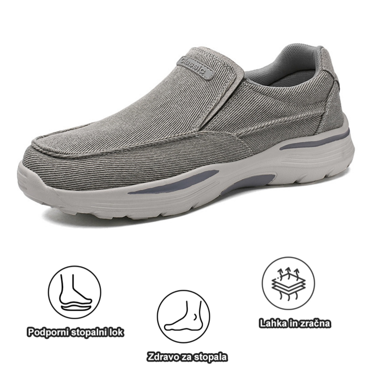 【🔥Danes 50 % popust - ne zamudite】 Ergonomsko oblikovani ortopedski čevlji - z lahkoto se znebite bolečin v stopalih👞