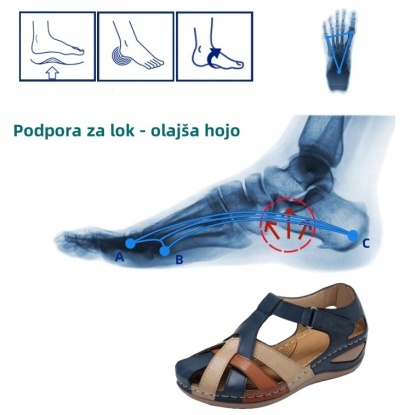 [🎁Danes za polovično ceno - ne zamudite] Ergonomsko oblikovani ortopedski sandali - hoja brez bolečin 👞 poskrbijo za udobnejšo hojo