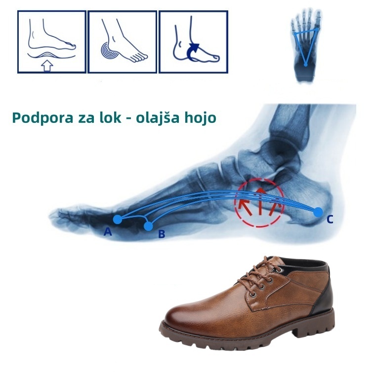 【🔥Danes 50 % popusta - ne zamudite】 Ergonomsko oblikovani ortopedski čevlji - zlahka se znebite bolečin v stopalih👞