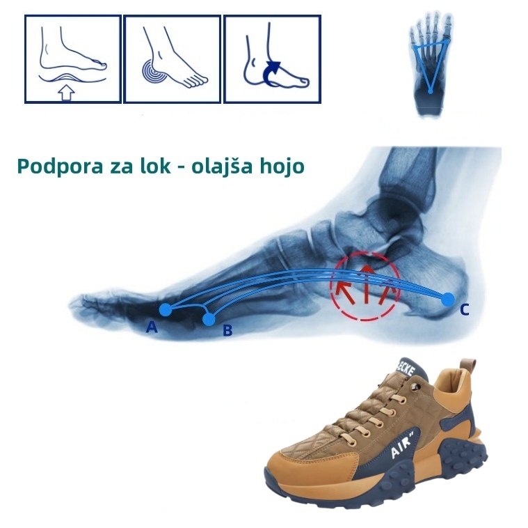 【🎁50 % popust danes - ne zamudite】Ergonomsko oblikovani ortopedski čevlji - znebite se neudobja pri hoji👞