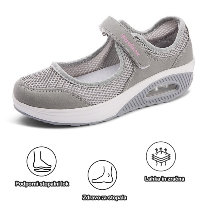 [🔥Današnja polovična cena - ne zamudite] Ženski zračni ortopedski čevlji, učinkovito blaženje udarcev - s 168 patenti za obutev 👞 olajšajo hojo