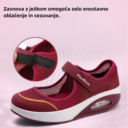 [🔥Današnja polovična cena - ne zamudite] Ženski zračni ortopedski čevlji, učinkovito blaženje udarcev - s 168 patenti za obutev 👞 olajšajo hojo