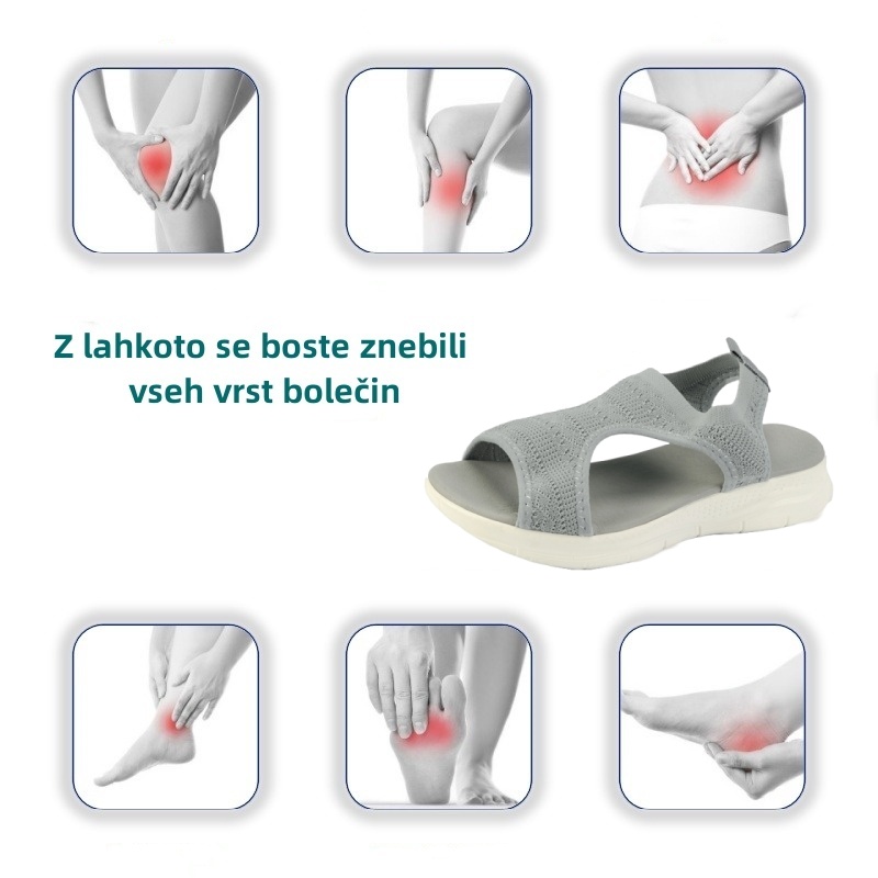[🎁Danes za polovično ceno - ne zamudite] Ergonomsko oblikovani ortopedski sandali - hoja brez bolečin 👞 poskrbijo za udobnejšo hojo