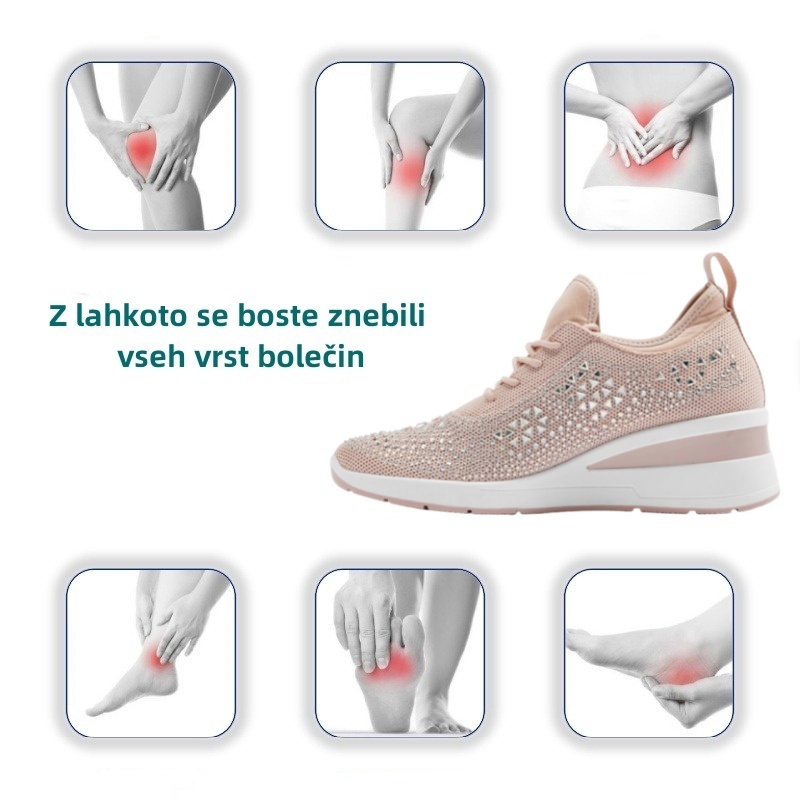 [🔥Danes po polovični ceni - Ne zamudite] Ergonomski ortopedski čevlji - zasnova za podporo stopalnega loka 👞 Z lahkoto se znebite bolečin v stopalih