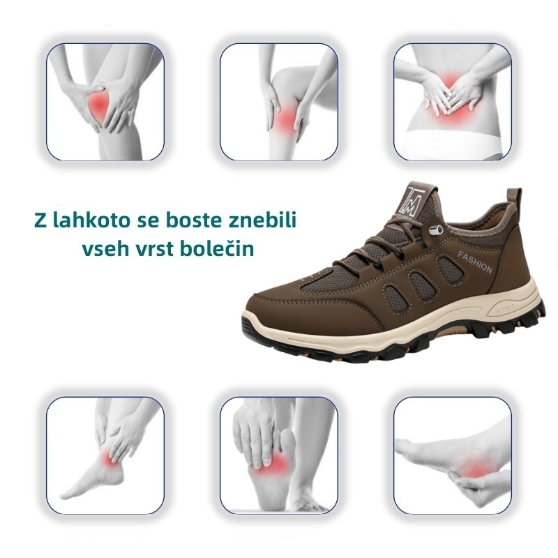 【🎁Polovična cena danes - Ne zamudite】Ergonomsko oblikovani ortopedski čevlji - učinkovito ščitijo zdravje stopal✅