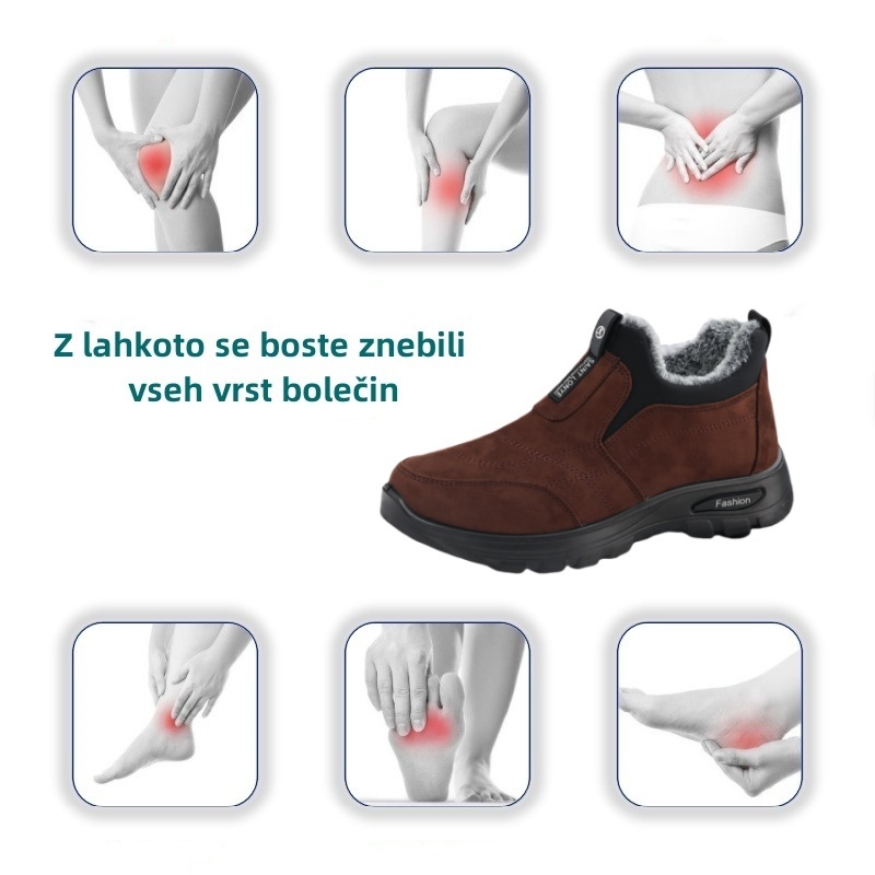 【🎁Danes 50 % popust - ne zamudite】Ergonomsko oblikovani ortopedski zimski škornji - podpora za lok 👞Lajšanje bolečin med hojo