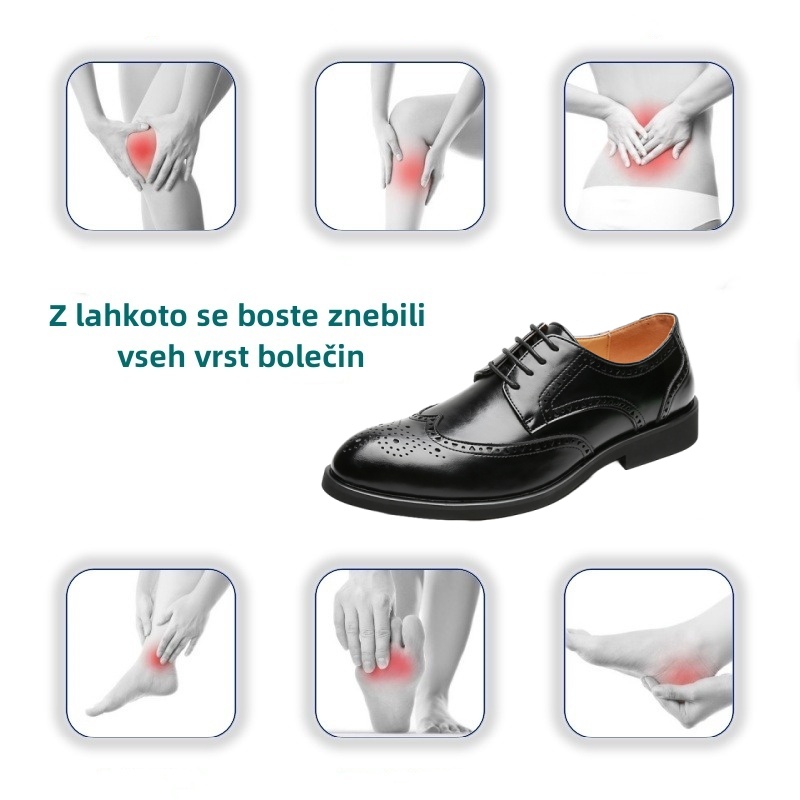 【🎁Danes 50 % popusta - ne zamudite】 Ergonomsko oblikovani ortopedski čevlji - lajšanje bolečin v sklepih👞 Zmanjša pritisk pri hoji