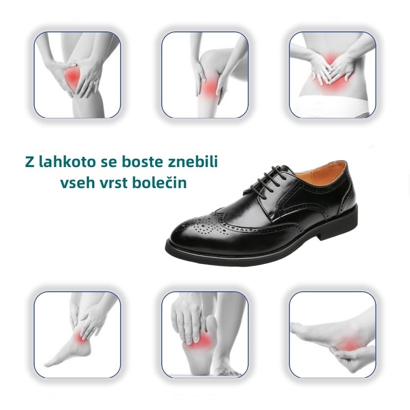 【🎁Danes 50 % popusta - ne zamudite】 Ergonomsko oblikovani ortopedski čevlji - lajšanje bolečin v sklepih👞 Zmanjša pritisk pri hoji