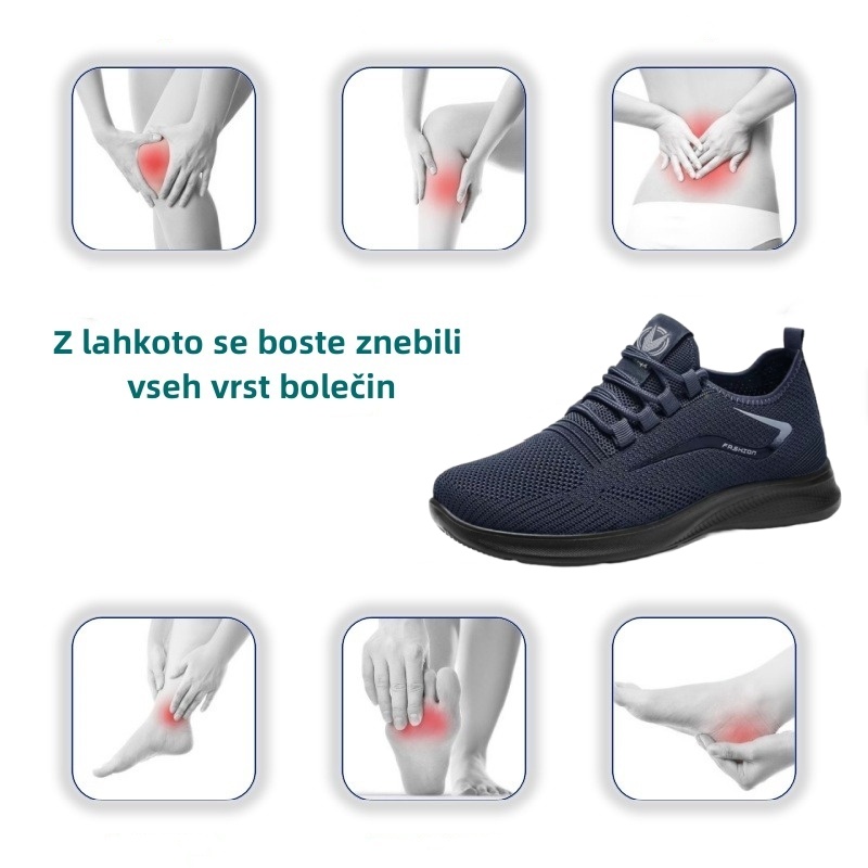 【🎁Danes 50 % popusta - ne zamudite】 Ergonomsko oblikovani ortopedski čevlji - lajšanje bolečin v sklepih👞 Zmanjša pritisk pri hoji