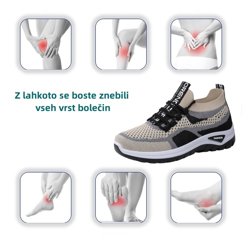 [🔥Danes po polovični ceni - Ne zamudite] Ergonomski ortopedski čevlji - zasnova za podporo stopalnega loka 👞 Z lahkoto se znebite bolečin v stopalih
