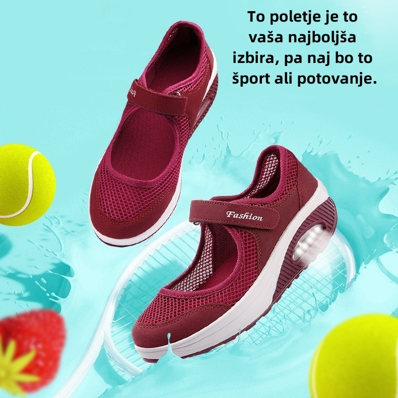 [🔥Današnja polovična cena - ne zamudite] Ženski zračni ortopedski čevlji, učinkovito blaženje udarcev - s 168 patenti za obutev 👞 olajšajo hojo