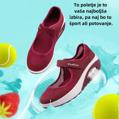 [🔥Današnja polovična cena - ne zamudite] Ženski zračni ortopedski čevlji, učinkovito blaženje udarcev - s 168 patenti za obutev 👞 olajšajo hojo