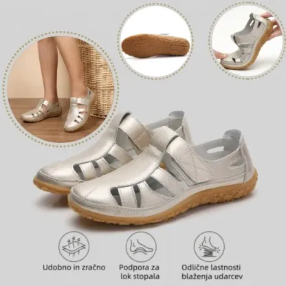 🔥50 % popust danes - ne zamudite priložnosti! Poletni ortopedski sandali, ergonomsko oblikovani ✅ Lajšajo bolečine v stopalih, nedrseči in zračni, nastavljivi Velcro ✅