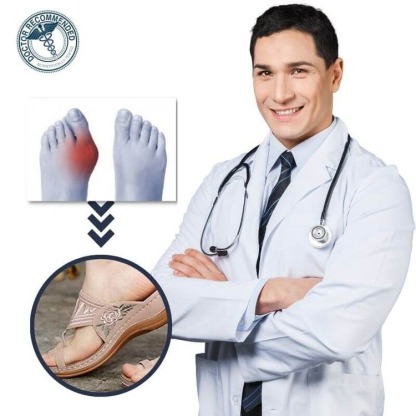 ⏰ Današnji popust 50% - Poletni ortopedski sandali z oporo za lok za udobno in nebolečo hojo - Ergonomska oblika