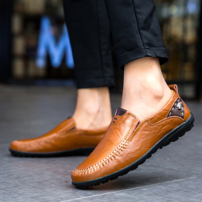 【🔥Danes 50 % popust - ne zamudite】Ergonomsko oblikovani ortopedski čevlji - vrhunsko usnje + ročno šivani👞