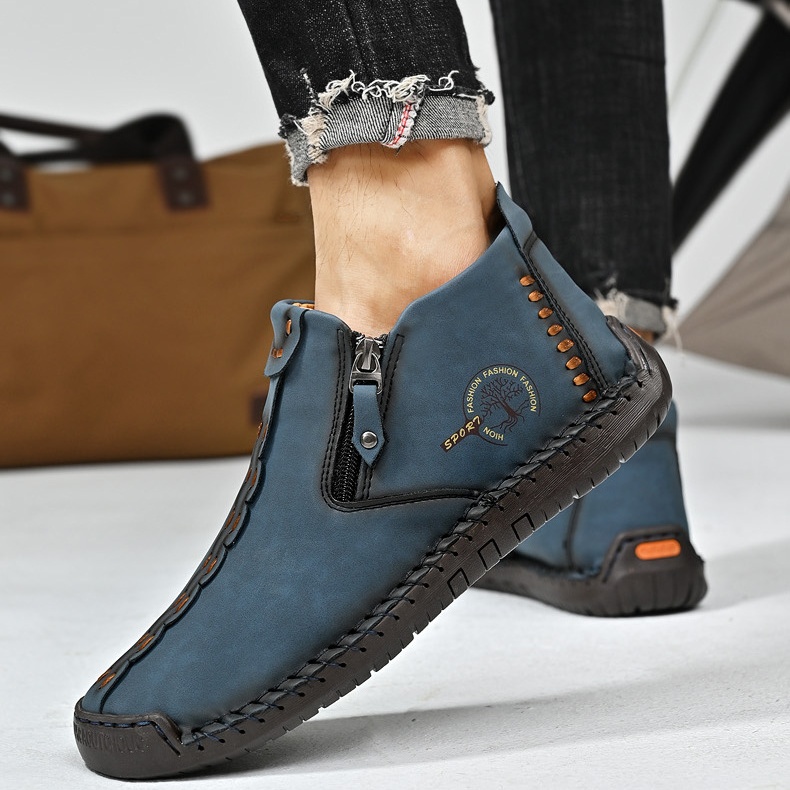 【🔥Danes 50 % popust - ne zamudite】Ergonomsko oblikovani ortopedski čevlji - vrhunsko usnje + ročno šivani👞