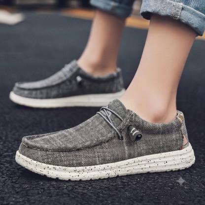 🎉 Omejena časovna ponudba! 👞 Moški poletni casual čevlji | Izjemno lahki in zračni ✅ Enostavno obuvanje 👣 Mehak nedrseč podplat 🚶 Podpora stopalnemu loku za udobno hojo ves dan