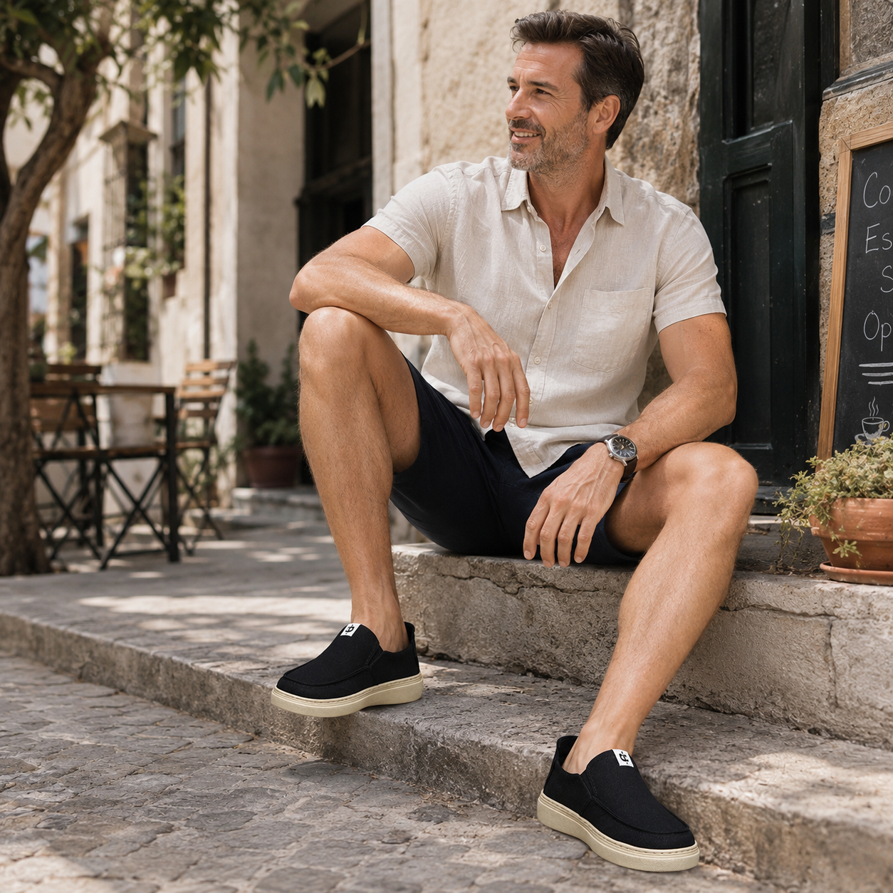 🎁 Posebna ponudba: 50 % popust! 🎁 Ročno šivani moški ortopedski čevlji z ergonomsko zasnovo. ✅ Podpora stopalnemu loku pomaga lajšati bolečine v stopalih.