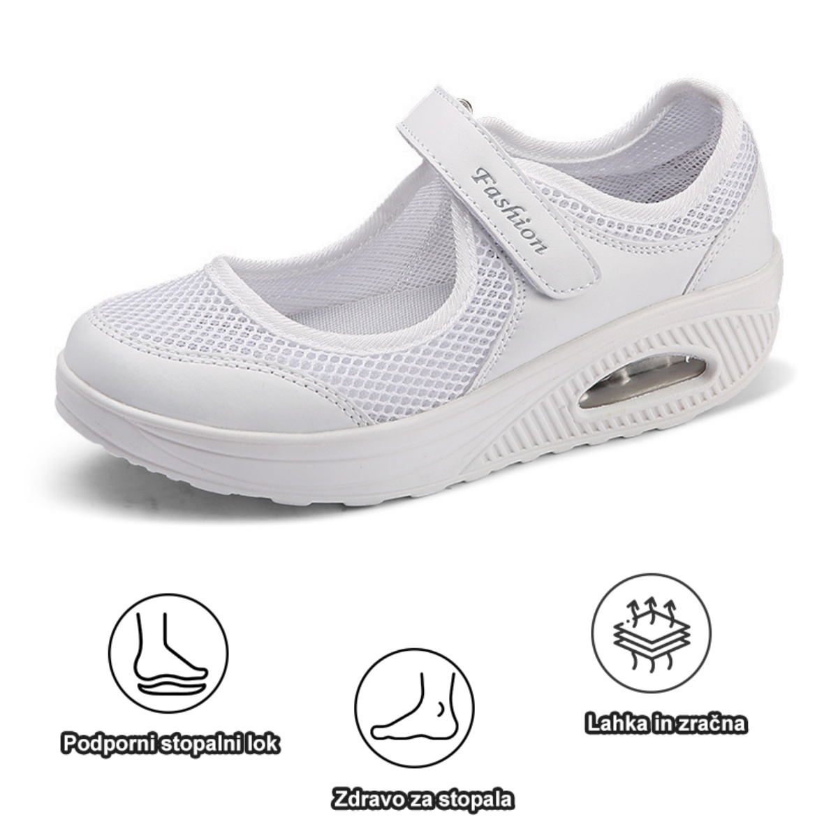 [🔥Današnja polovična cena - ne zamudite] Ženski zračni ortopedski čevlji, učinkovito blaženje udarcev - s 168 patenti za obutev 👞 olajšajo hojo