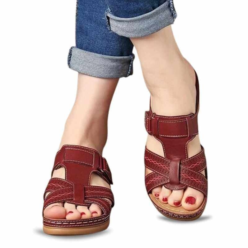 ⏰ Danes 50% popust - Poletni ortopedski sandali z oporo za lok za udobno in nebolečo hojo - Ergonomska oblika