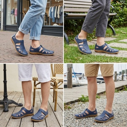 ⏰ Zadnji dan – 50 % popust! Ne zamudite!Ergonomsko oblikovani ortopedski sandali z blaženjem udarcev ✅ Zdravi ortopedski sandali, zasnovani posebej za evropske ženske