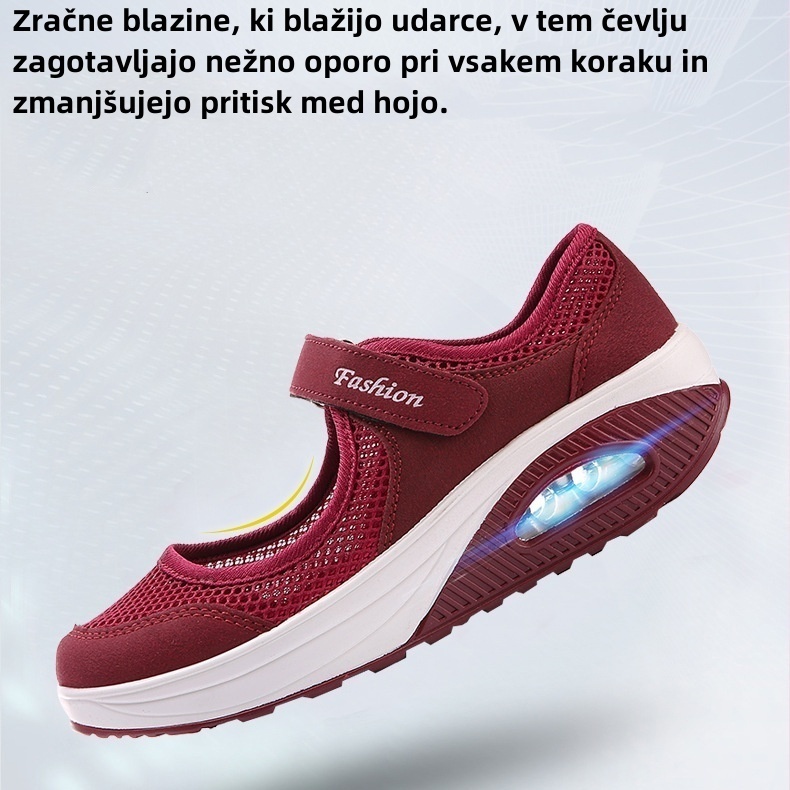 [🔥Današnja polovična cena - ne zamudite] Ženski zračni ortopedski čevlji, učinkovito blaženje udarcev - s 168 patenti za obutev 👞 olajšajo hojo