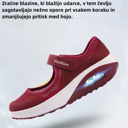 [🔥Današnja polovična cena - ne zamudite] Ženski zračni ortopedski čevlji, učinkovito blaženje udarcev - s 168 patenti za obutev 👞 olajšajo hojo