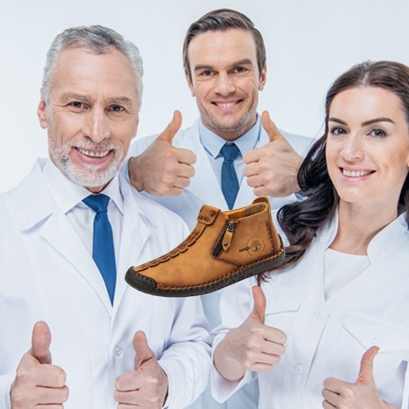 【🔥Danes 50 % popust - ne zamudite】Ergonomsko oblikovani ortopedski čevlji - vrhunsko usnje + ročno šivani👞