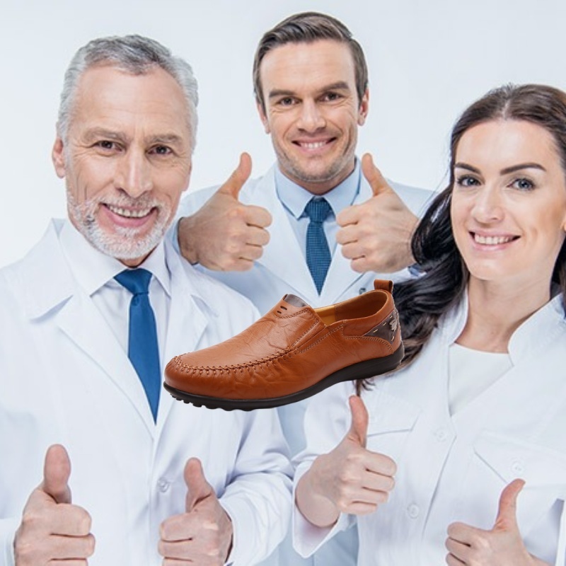 【🔥Danes 50 % popust - ne zamudite】Ergonomsko oblikovani ortopedski čevlji - vrhunsko usnje + ročno šivani👞