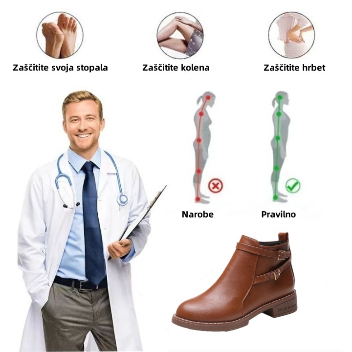 [🎁50% popust danes - ne zamudite] Ergonomsko oblikovani ženski usnjeni čevlji - učinkovito lajšajo bolečine pri hoji👞Prilagodijo pravilno držo človeškega telesa