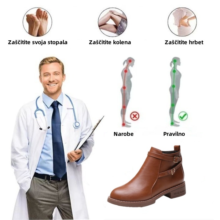 [🎁50% popust danes - ne zamudite] Ergonomsko oblikovani ženski usnjeni čevlji - učinkovito lajšajo bolečine pri hoji👞Prilagodijo pravilno držo človeškega telesa