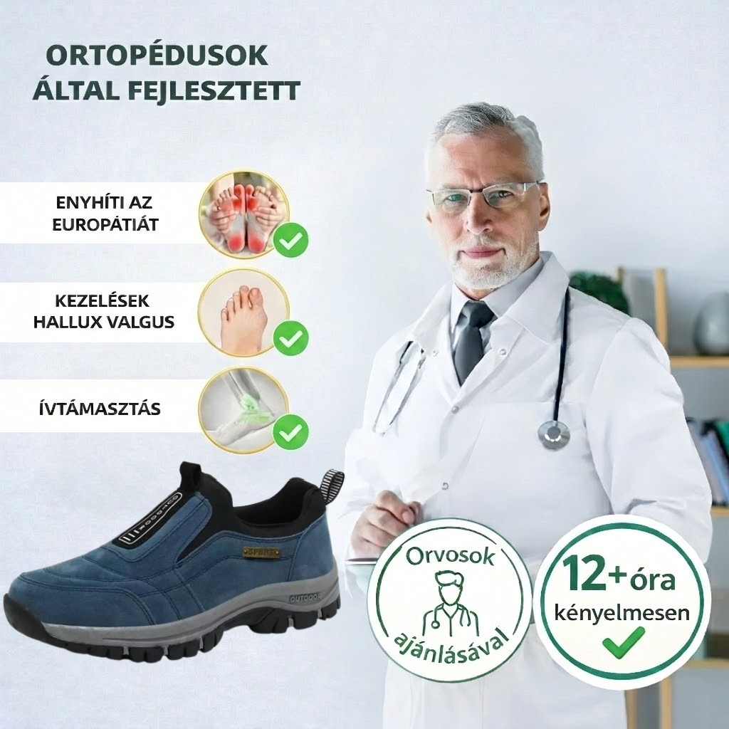 Moški ortopedski semiš čevlji 🦶 Podpora stopalnega loka za lajšanje bolečin. 💧 Vodoodporni in nedrseči. ✅ Enostavno obuvanje in sezuvanje brez sklanjanja.