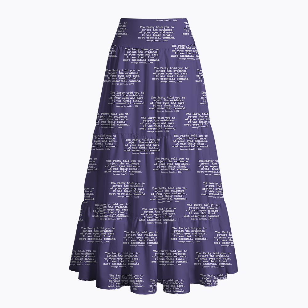 Reject The Evidence Maxi Skirt