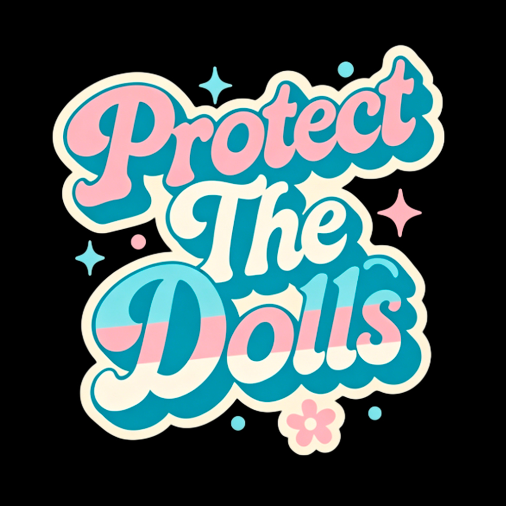 Protect The Dolls Transgender Pride Human Rights Off Shoulder T-Shirt