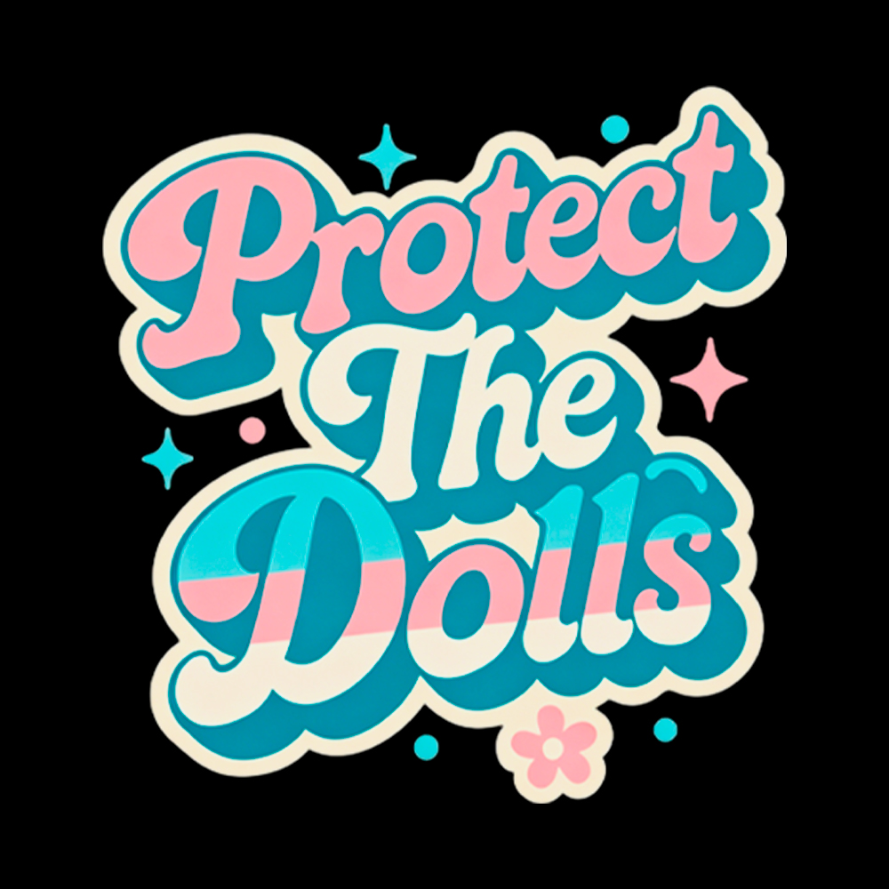 Protect The Dolls Transgender Pride Human Rights Cropped T-Shirt