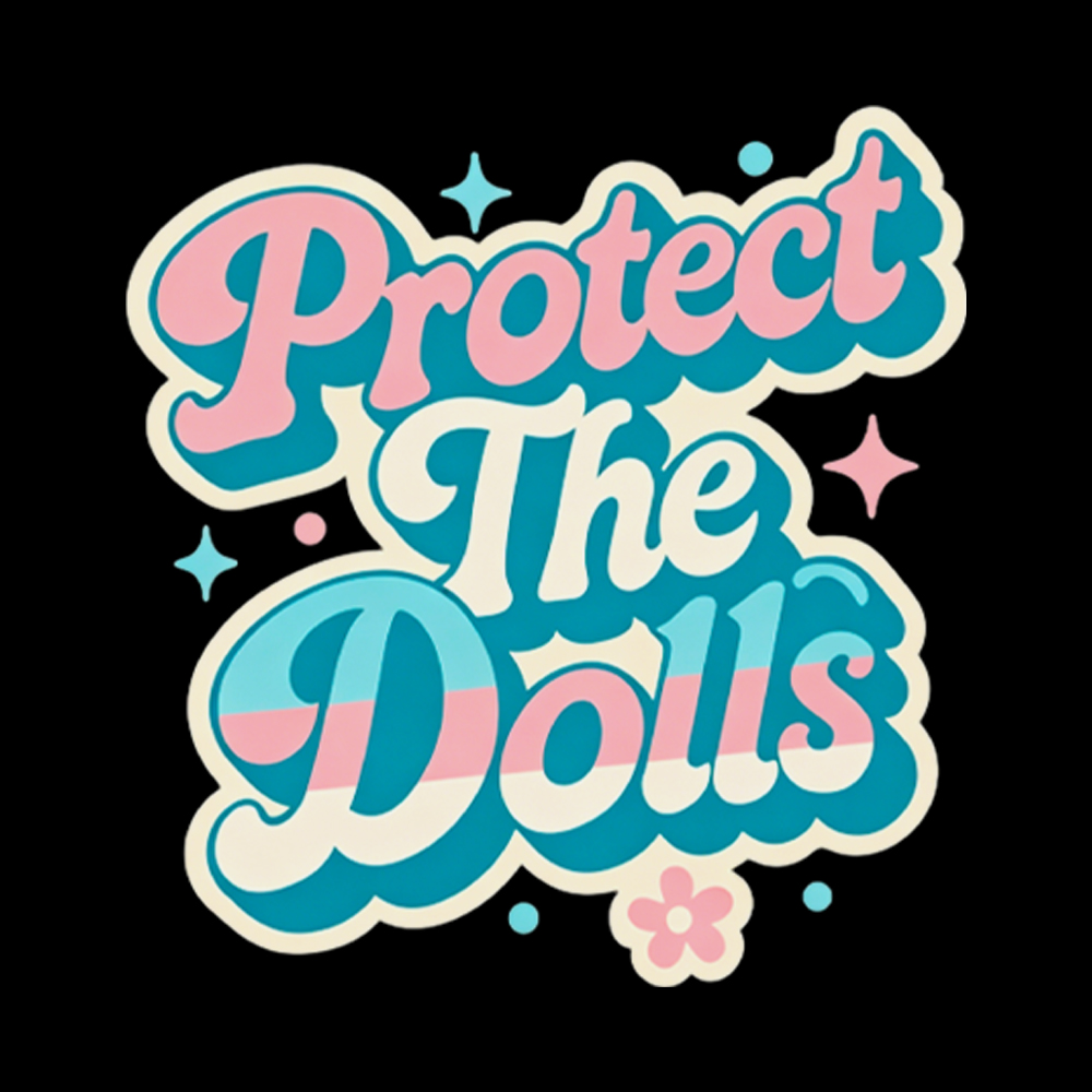 Protect The Dolls Transgender Pride Human Rights Washed T-Shirt